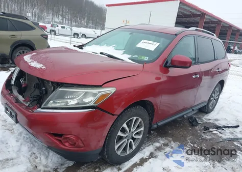2014 Nissan Pathfinder Platinum/S/Sl/Sv z USA, uszkodzony, nr VIN 5N1AR2MM5EC693152